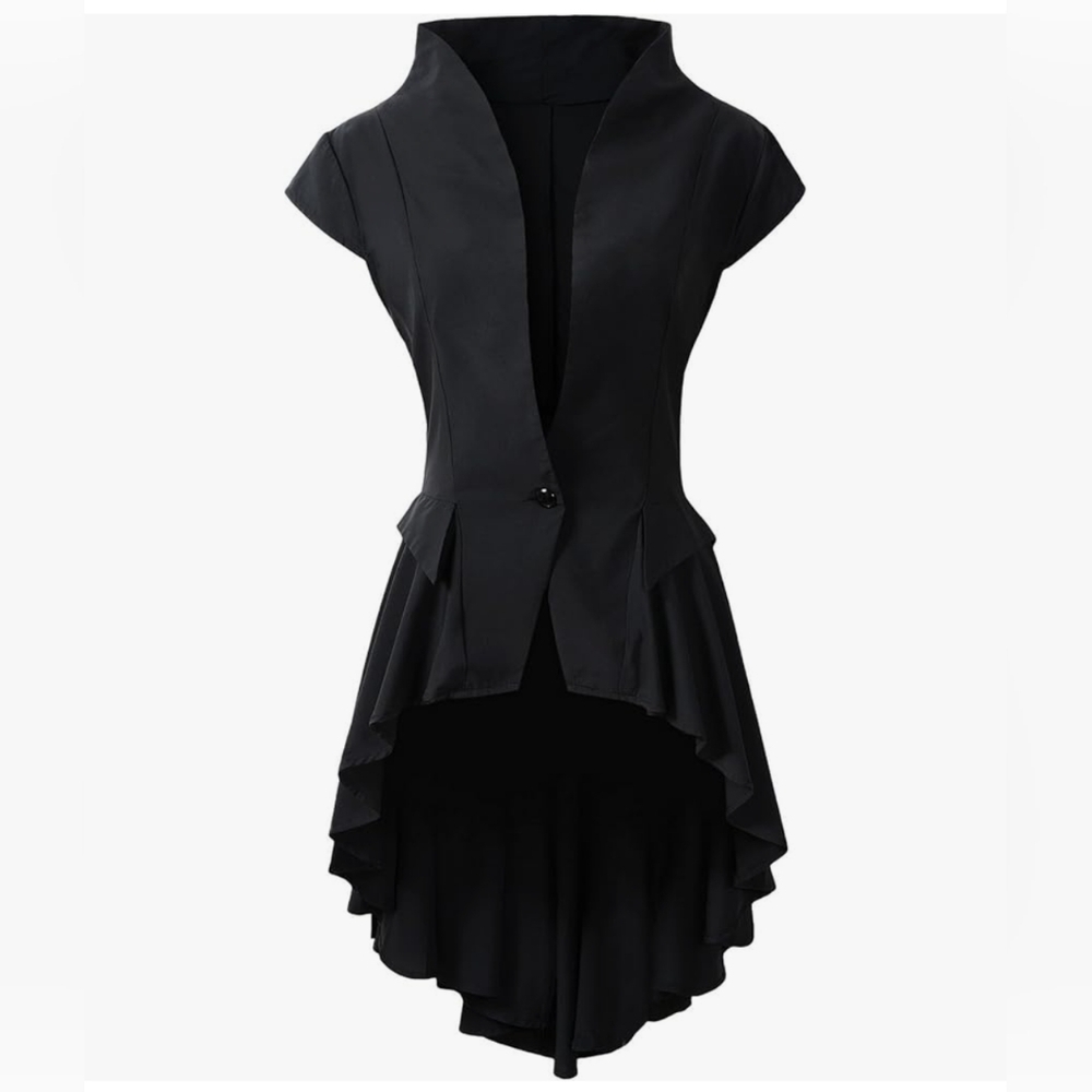 NWT Darc Chic Gothic Victorian Steampunk Top Size Small S